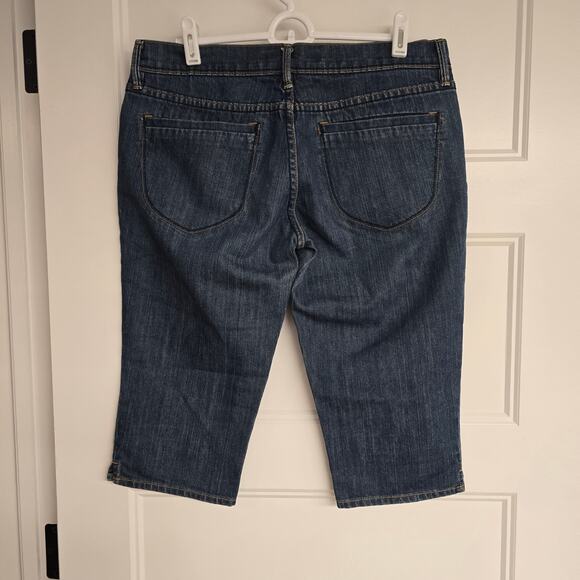 Women's Old Navy "Lowest Rise" 2007 Denim Jean Capris | Size 6 - Picture 2 of 10